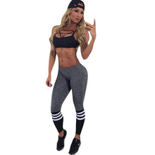 Stretchy Fitness Legging Women Patchwork High Waisted Leggings Slim Skinny Leggin Sexy Fitness Pants