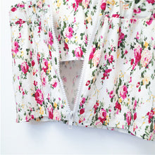 Wrapped Bustier Crop Top Top Sexy Floral Padded Crop Tops Women Printing Women's Tank Top Cropped Femme