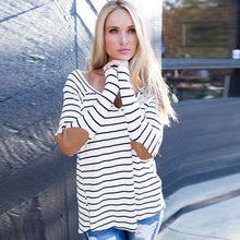 camisas-femininas-long-sleeve-tshirt-women-t-shirt-women-tops-poleras-de-mujer-stripe-t-shirt-blusa-lady-veste-femme BBL