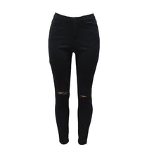 Candy Colors Jeans Femme High Waisted Skinny Jeans Woman Sexy Hip Lift Women Cotton Broken Hole Jeans Pencil Pants XXXL