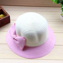 casual-kids-girls-sun-hat-toddler-beach-bucket-hat-baby-girls-kids-bowknot-straw-caps-5-sizes BBL
