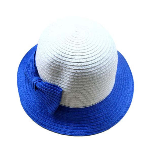 casual-kids-girls-sun-hat-toddler-beach-bucket-hat-baby-girls-kids-bowknot-straw-caps-5-sizes BBL