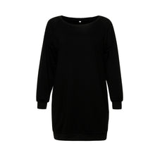 Casual Loose Women Dress Plus Size Women Clothing Long Sleeve O Neck Hoodies Dress Christmas Dresses