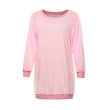 Casual Loose Women Dress Plus Size Women Clothing Long Sleeve O Neck Hoodies Dress Christmas Dresses