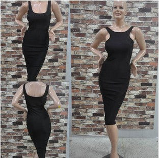 Casual Vestidos Bandage Dress Women Sleeveless Bodycon Evening Night Club Party Dress Green Midi Casual Pencil Dresses
