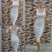 Casual Vestidos Bandage Dress Women Sleeveless Bodycon Evening Night Club Party Dress Green Midi Casual Pencil Dresses