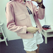 Chamois Outdoor Jackets Women Short Jacket Coats Plus Size Coat With Pocket Chaquetas Mujer Coats For Women