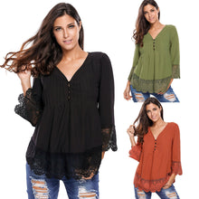 chemise-femme-v-neck-floral-lace-shirt-women-tops-office-shirt-ladies-crochet-blouse-blusas-femininas BBL