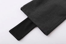 Chic Elastic Waist Fakse 2 Pieces Wide Leg Pants Woman Long Trousers Femme Casual Pants
