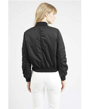 Chic Short Bomber Pilots Parkas Quilted Jacket Women V neck Long sleeve Casual Coat Thin Padded Outerwear