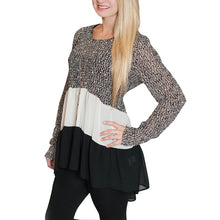 Chiffon Patchwork Sexy Women Blouse Shirt Cute Women Tops And Blouses  Blouse Clothing Plus Size