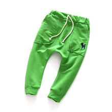 child-kids-baby-boys-girls-unisex-harem-pants-trousers-elastic-waist-casual-cotton-long-pants-for-2-7years-children BBL