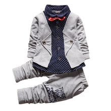 childrens-clothing-sets-baby-boy-gentleman-bow-tie-fake-t-shirt-coat-pants-2pcss-suits-kids-tracksuit-set BBL