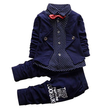 childrens-clothing-sets-baby-boy-gentleman-bow-tie-fake-t-shirt-coat-pants-2pcss-suits-kids-tracksuit-set BBL