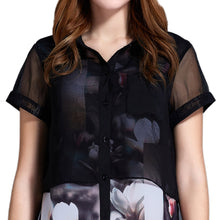 clearance-chiffon-women-blouse-floral-print-short-sleeve-elegant-shirt-long-women-tops-black-plus-size-women-clothing BBL