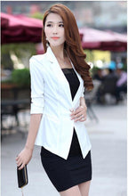 clearance-women-slim-coat-candycolor-three-quarter-sleeve-suit-one-button-thin-coat-suit-jacket-ol-work-wear BBL