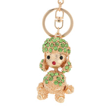 crystal-rhinestone-lucky-pendant-key-ring-18k-gold-electroplated-animal-puppy-key-chain-keychain-purse-handbag-charm-decoration BBL