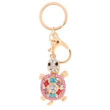cute-shining-rhinestone-key-ring-women-lovely-animal-turtle-pendant-key-chain-jewelry-for-car-purse-handbag-charm-gift BBL