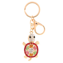 cute-shining-rhinestone-key-ring-women-lovely-animal-turtle-pendant-key-chain-jewelry-for-car-purse-handbag-charm-gift BBL