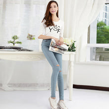 designerjeans-womens-fashion-denim-hollow-out-strech-blue-black-skinny-high-waist-denim-pencil-pants-plus-size BBL
