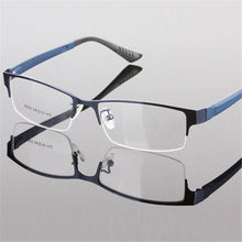 durable-men-eyewear-metal-frame-half-rim-chic-design-clear-lens-eye-glasses-frame BBL