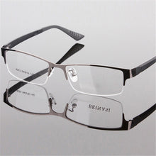 durable-men-eyewear-metal-frame-half-rim-chic-design-clear-lens-eye-glasses-frame BBL