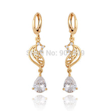 elegant-18k-golden-plated-crystal-charm-fashion-jewelry-dangle-earrings-for-women-ladies BBL