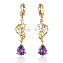 elegant-18k-golden-plated-crystal-charm-fashion-jewelry-dangle-earrings-for-women-ladies BBL