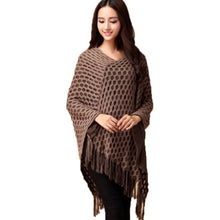 elegant-womens-loose-tassel-fringe-knit-poncho-cape-sweater-shawl-top-coat-py5 BBL