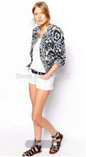 Ethnic Embroidery Beading Totem Print Paisley Quilted Jacket Women's Vintage Thin Padded Long Sleeve Coat Suits