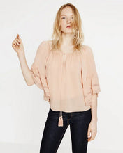 Ethnic Stream neck Flare sleeve Shirt Women Hollow Out Strappy Lace Cuff Pullover Blouse Tops blusas chemise femme