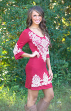 Ethnic Style Cashew Nut Floral Print Elastic Midi Dress Women O-Neck Half Sleeve Bodycon Casual Dresses Vestidos Femininos M0053