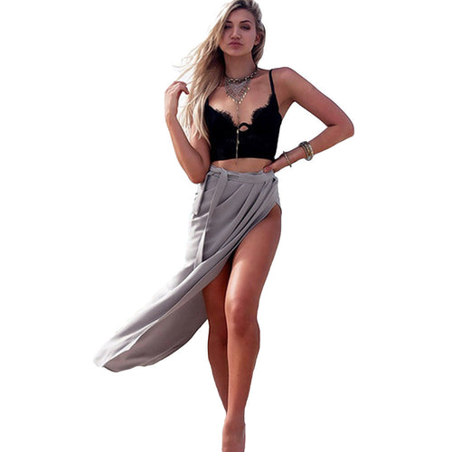 europe-sexy-skirts-womens-midi-skirt-ruched-high-split-belt-irregular-hem-casual-beach-wear-long-maxi-skirt-grey BBL