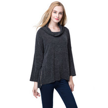 european-women-casual-t-shirt-high-roll-neck-side-zipper-irregular-hem-t-shirt-loose-tees-women-tops-knitted-pullover BBL