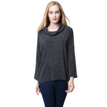european-women-casual-t-shirt-high-roll-neck-side-zipper-irregular-hem-t-shirt-loose-tees-women-tops-knitted-pullover BBL