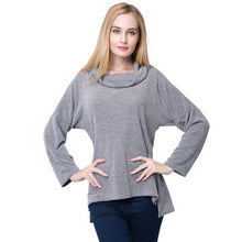 european-women-casual-t-shirt-high-roll-neck-side-zipper-irregular-hem-t-shirt-loose-tees-women-tops-knitted-pullover BBL
