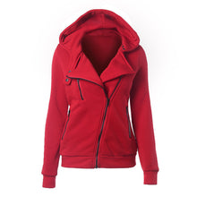 Fall Zipper Up Sweatshirt Hoodies Solid Color Casual Tracksuit For Women Long Sleeve Slim Hoodie Jacket Coat