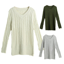 fall-women-sweaters-and-pullovers-ol-knitted-sweater-solid-ribbed-v-neck-long-sleeve-casual-longline-jumper-sweater-mujer BBL