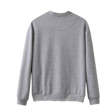 School Style Gray Alien Embroidery Jacket Women Stand Collar Button Coat Long Sleeve Women Basic Coats