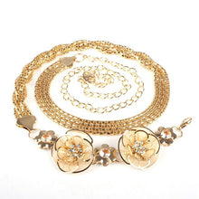 fashion-all-match-sweet-metal-3-and-5-flowers-women-skirt-decorated-belly-chains-body-jewelry-chain BBL