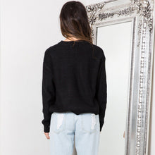 Women Lace Up Knitted Sweaters Casual Solid Pullover Sexy V Neck Pull Sweaters Femme Basic Knitwear GV340