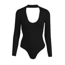 Bloggers Favorite All Matched Bodysuit Top Sexy Deep V Bodysuit Women Long Sleeve Body Top Slim Bodycon Jumpsuit