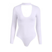 Bloggers Favorite All Matched Bodysuit Top Sexy Deep V Bodysuit Women Long Sleeve Body Top Slim Bodycon Jumpsuit