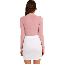 Bloggers Favorite All Matched Bodysuit Top Sexy Deep V Bodysuit Women Long Sleeve Body Top Slim Bodycon Jumpsuit