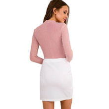 Bloggers Favorite All Matched Bodysuit Top Sexy Deep V Bodysuit Women Long Sleeve Body Top Slim Bodycon Jumpsuit