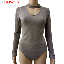 Bloggers Favorite All Matched Bodysuit Top Sexy Deep V Bodysuit Women Long Sleeve Body Top Slim Bodycon Jumpsuit