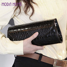 fashion-designer-crocodile-pattern-ladies-shoulder-chain-bag-wallet-pu-leather-clutch-evening-bag-purse-for-women-handbag BBL