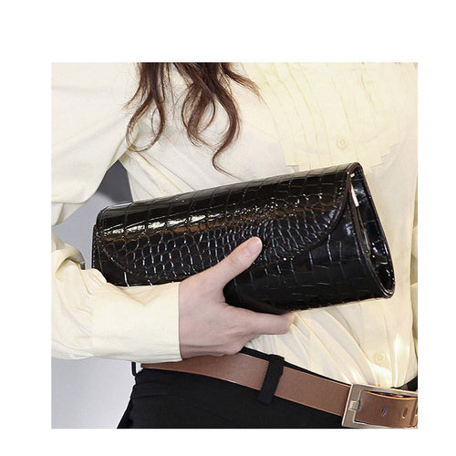 fashion-designer-crocodile-pattern-ladies-shoulder-chain-bag-wallet-pu-leather-clutch-evening-bag-purse-for-women-handbag BBL