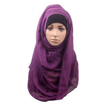 Fashion Islamic Turban Head Wear Band Neck ChCover Bonnet Muslim Short Hijab Shawls Arab Women Scarf
