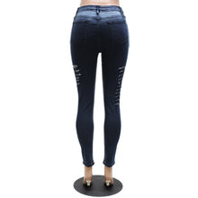 Jeans Woman Black Ripped Skinny Jeans Pencil Pants Trousers High Waist Hole Destroyed Vintage Women's Jeans